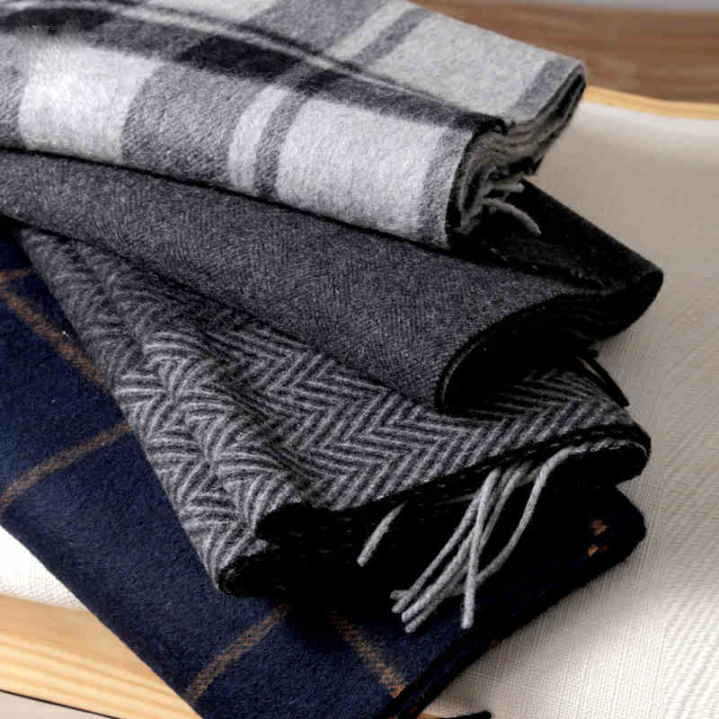 Cashmere Scarf - Sciarpa Pashmina da uomo Sciarpa invernale
