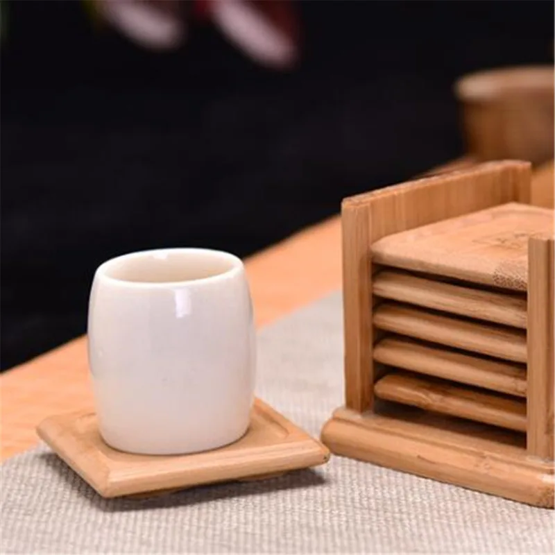 6 pezzi di forma rotonda sotto - Marble Coaster Set recensione e prezzo