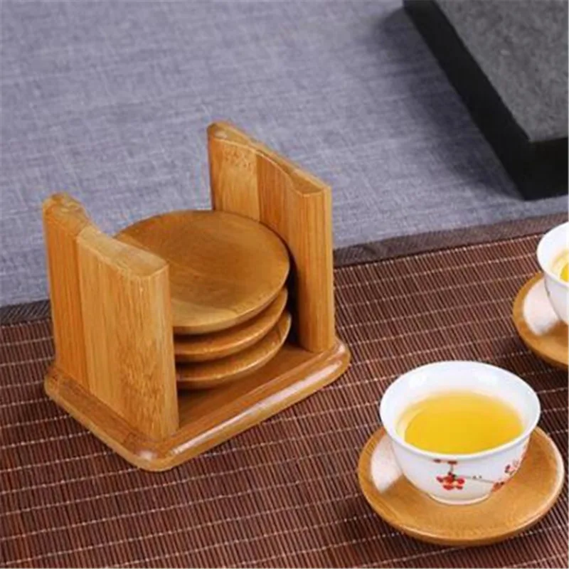 6 pezzi di forma rotonda sotto - Marble Coaster Set recensione e prezzo
