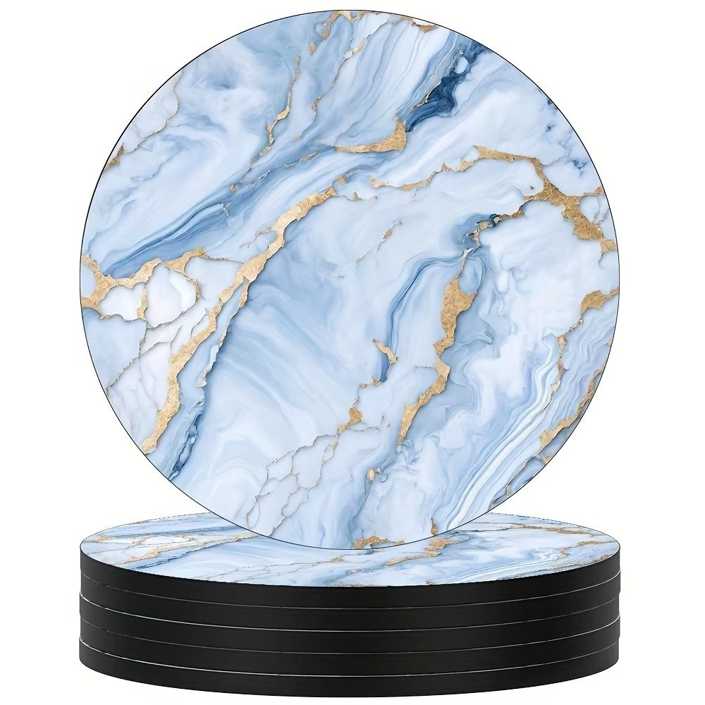 Set di 6 sottobicchieri da 4 p - Marble Coaster Set recensione e prezzo