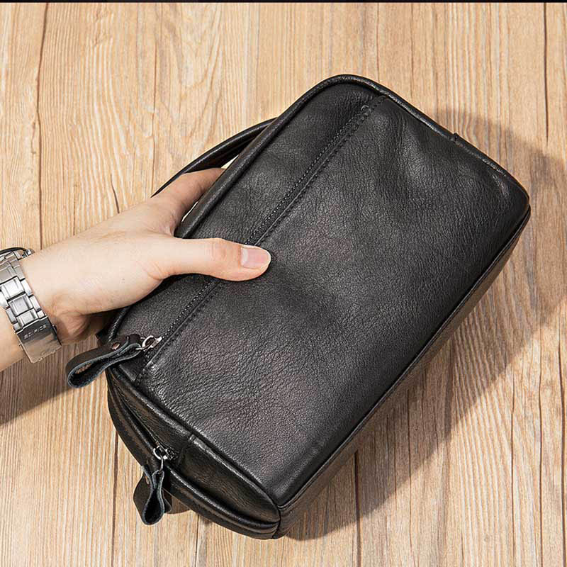 Luufan pochette da uomo in mor - Leather Wallet Men recensione e prezzo